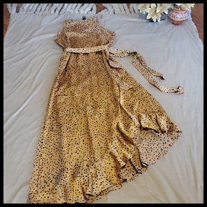 Forever 21 animal print cheetah print dress